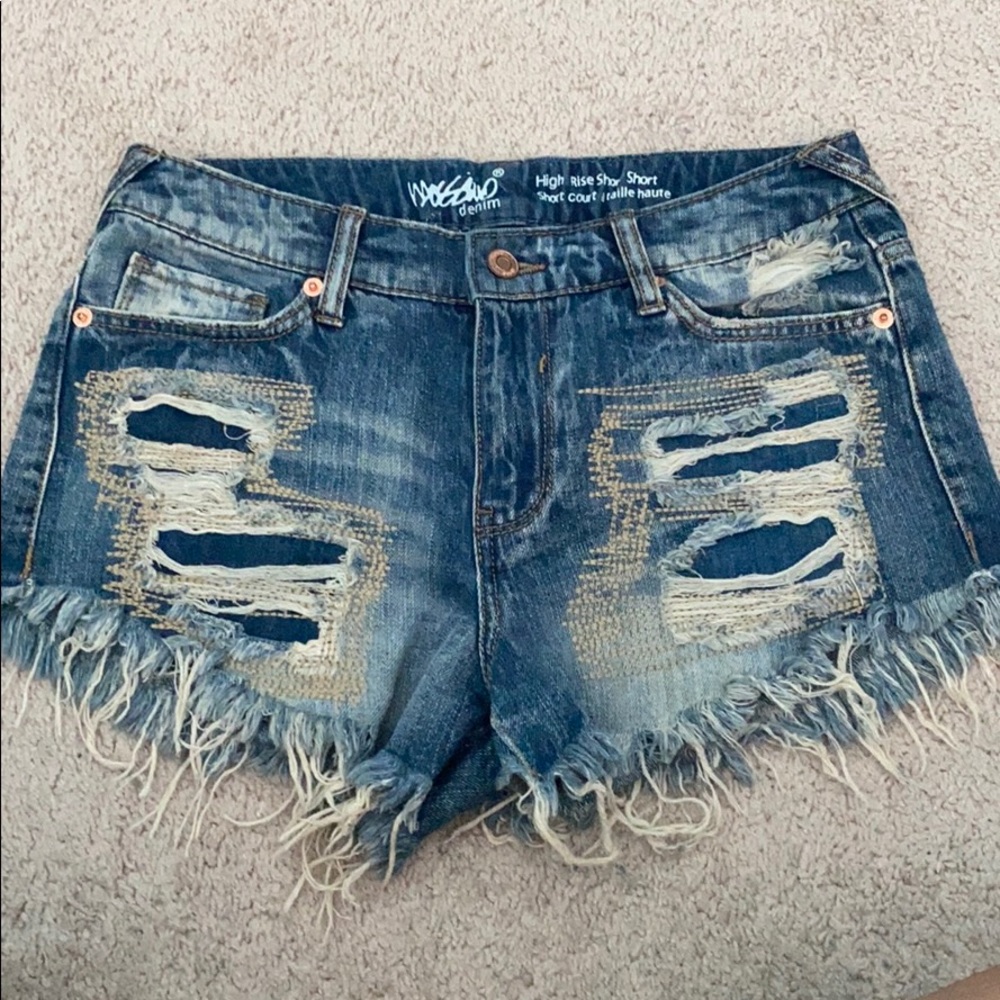 Mossimo denim High Rise Short Shorts